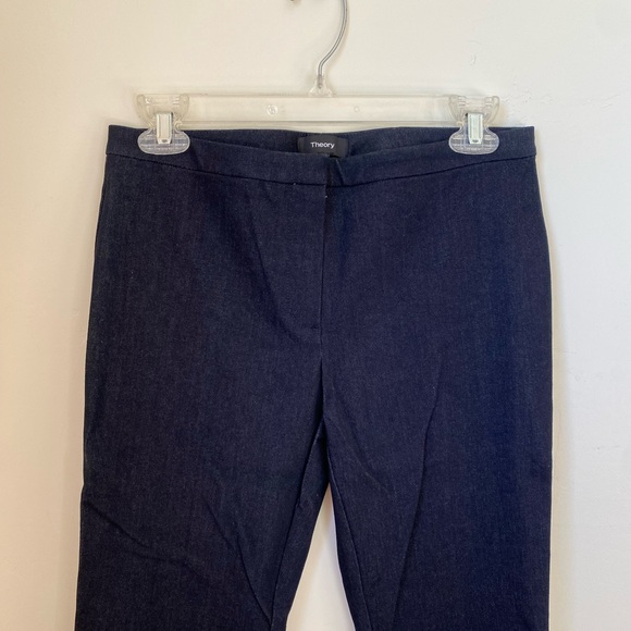 Theory • Classic Skinny Pant in Movement Dark Denim - Picture 8 of 9